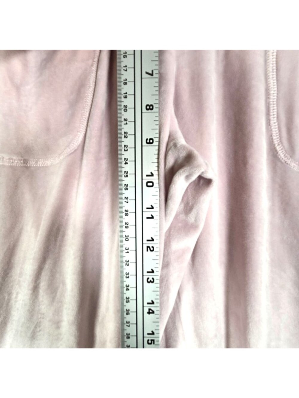 Juicy Couture Women’s Pink Velour Jogger Pants Branded Waistband Size S - Picture 5 of 11
